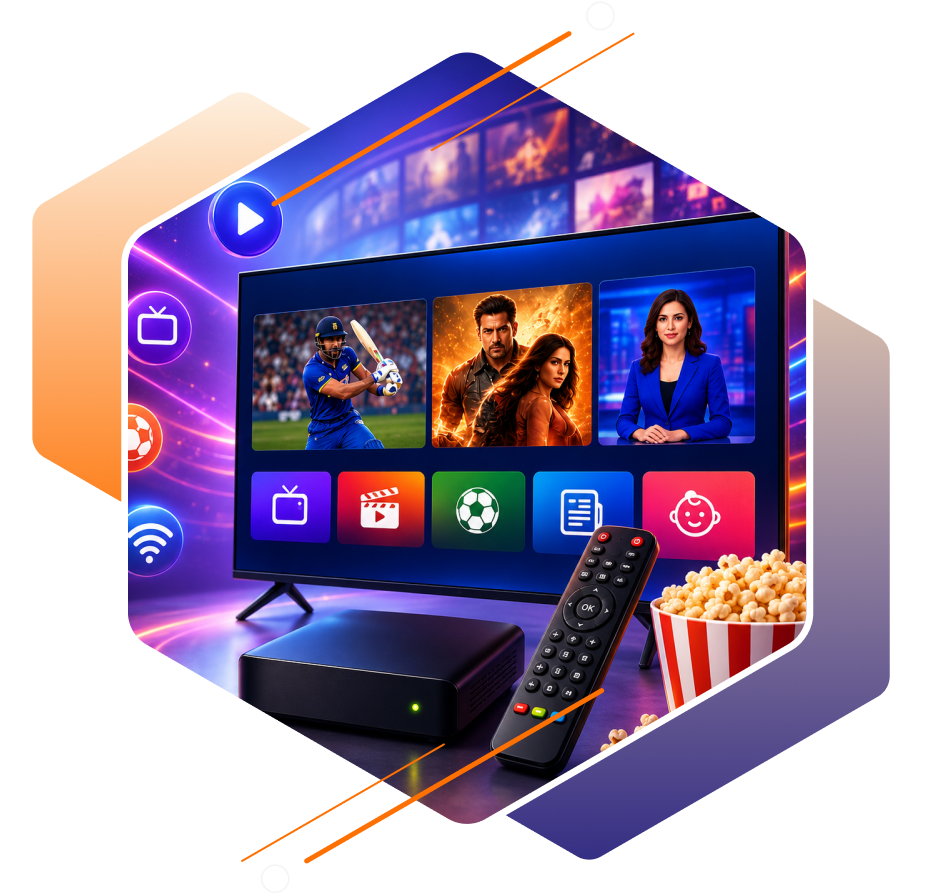Live TV Channels Graphic